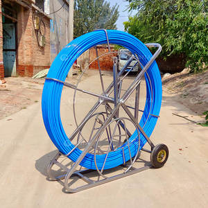 קוברה פלדה מוט סליל puller 6 מ "מ אורך עם כבל מסגרת צינור מכרסמים פיברגלס - Product Image 2