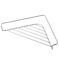 Égouttoir triangulaire en acier inoxydable, support de rangement multifonctionnel pour évier, égouttoir de cuisine, étagère de rangement pour bassins