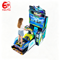 Simulateur d'arcade de course de bateaux à monnayeur, écran HD 47 pouces, retour de vibration, vente chaude commerciale directe usine OEM