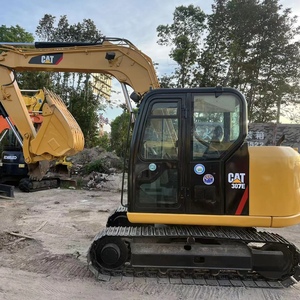 Excavatrice Caterpillar 307E d'occasion, 7 tonnes, excavatrice sur chenilles, CAT 307D 307E, petite machinerie de construction d'occasion - Product Image 4