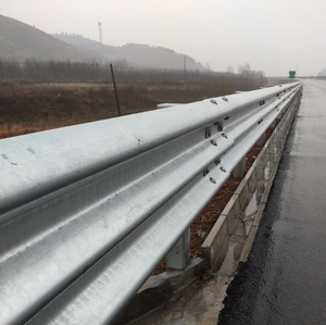 Zincato W trave stradale strada strada strada Guardrail autostrada Guard Rail prezzo della barriera carrabile - Product Image 2
