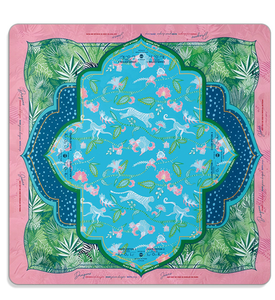 <span class=keywords><strong>Tapis</strong></span> de mahjong de bureau pliable, durable, silencieux, grand format, pour 4 joueurs, moderne, antidérapant, imperméable, avec bords cousus - Product Image 5