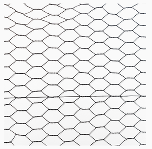20 Máy đo màu đen Vinyl tráng gia cầm Hex lưới 1 inch lưới 6 ft. x 150 ft. sắt dây lưới - Product Image 2