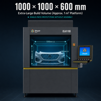 Imprimante 3D SLA industrielle grand format 1000x1000x600mm, machine de prototypage rapide pour pièces automobiles