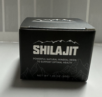 Résine de Shilajit Pur de l'Himalaya, Personnalisable avec Étiquette Privée, 30g/pièce, 50g/pièce