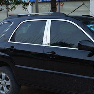 Ô Tô Thép không gỉ bên ngoài <span class=keywords><strong>TRIM</strong></span> phần OEM cho <span class=keywords><strong>Kia</strong></span> Sportage Chrome cửa sổ <span class=keywords><strong>TRIM</strong></span> - Product Image 3