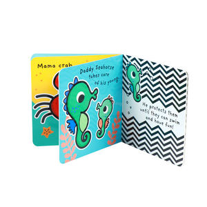 Impresión de Libros Infantiles Personalizados, Libro de Cartón Grueso y Duradero, Libro de Imágenes Ecológico, Juguete Educativo Temprano para Niños Pequeños - Product Image 1