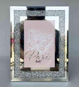 Kim cương khung ảnh, kính khung hình, 5x7 "-2 cái gói trong hộp màu trắng - Product Image 2