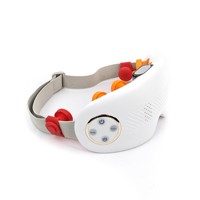 Appareil de thérapie oculaire portable, réservoir d'eau amovible, vapeur nano, compresse chaude, 4 modes, musique Bluetooth, masseur oculaire, rechargeable par USB
