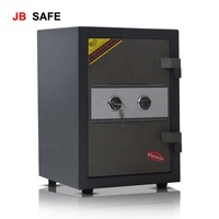 Brankas Baja Anti Api JB-safe Factory Double-Keys untuk Perabot Komersial, Penyimpanan Ruang Tamu, Desain Modern