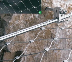 La maille de corde de garde-corps de pont suspendu d'acier inoxydable ne rouille jamais et sûr - Product Image 4