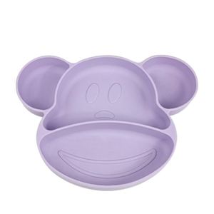 Custom Mold Food Grade Silicone Divided Plate <b>Toddlers</b> Baby Tableware Set OEM/ODM Factory Direct Custom Logo Dining Set Cartoon - Product Image 3