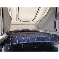 Caravane de voyage tout-terrain de camping en plein air de 12 pieds 4x suspendue indépendamment avec cadre de moto