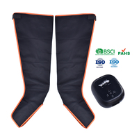Bottes de massage de circulation, chauffage des jambes, compression d'air, rééducation des jambes, masseur complet pour les jambes et les pieds