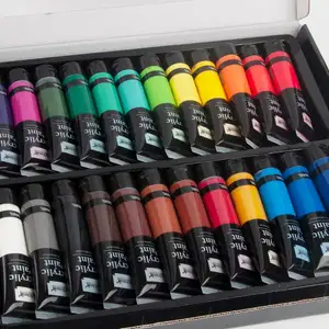 Peinture Acrylic Wholesale 6/12/24 Colors 36ml Non-Toxic Acrylic Paints Set Tube Artist Colors For Painting
