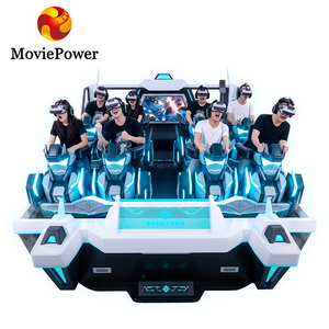 Système de cinéma 9D multimédia, équipement de cinéma volant VR, simulateur de réalité virtuelle, théâtre volant, cinéma VR 9D pour 8 joueurs, pour gagner de l'argent - Product Image 3