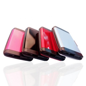 Hotselling RFID Blocking Phone Charging Card Case Wallet Portable Credit Card Holder Purse Wallet Charger Power Bank - Product Image 4