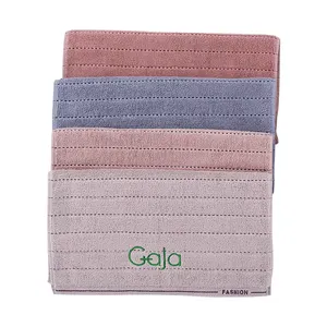 Factory Design Stripe Bathroom Embroidered Hand Towels With Shower Towel And Face Wash Colth