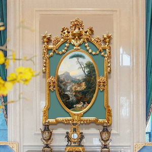 Paesaggio classico francese pittura a olio stile europeo moderno corridoio murale per <span class=keywords><strong>camera</strong></span> <span class=keywords><strong>da</strong></span> <span class=keywords><strong>letto</strong></span> di fascia alta ornamento portico pittura per - Product Image 1