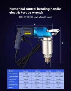 18V Industrial Grade Pneumatic Torque Wrench <b>Battery</b> Operated With High for Work Impact Torque Wrench Lithium <b>Battery</b> S - Product Image 6