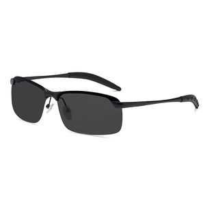 Lunettes de soleil vintage pour hommes, populaires, à changement de couleur, UV400, polarisées, photochromiques, lunettes de soleil - Product Image 1