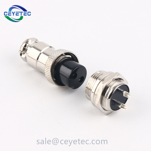 Aviation-enchufe de 4 pines GX16, Conector de Metal roscado eléctrico, resistente al agua - Product Image 4