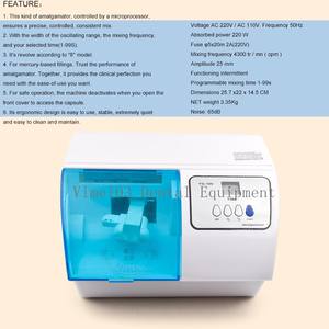 Tandheelkundige Instrumenten Digitale Dental Amalgamator Machine 4350 Rpm Amalgama Capsule Mixer Applier - Product Image 3