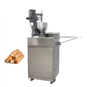 Stainless Steel Electric churros machine fryer with cutter churros machine with fryer