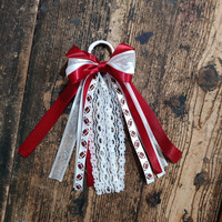 Pendentif nœud en ruban pour bottes de cowboy, accessoires de chaussures à pompon, breloque pour bottes d'école