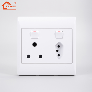 Nouvelle Arrivée Prise Murale Double Pôle Standard Afrique du <span class=keywords><strong>Sud</strong></span> 16A avec Interrupteur, Certifiée LOA, pour Éclairage Domestique de Luxe - Product Image 3