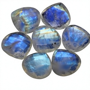 High Grade Natural Moonstone Loose Gemstone <b>rainbow</b> Color Heart Briolette Shape All Size <b>Top</b> Quality Semiprecious - Product Image 2