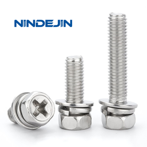 Tornillos de Cabeza Hexagonal y Pernos Combinados de Acero Inoxidable 304 de Alta Calidad, M3-M10, Varios Tamaños, Grado A2-70 - Product Image 6