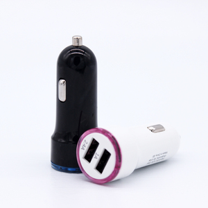 Cargador usb de coche para teléfono móvil, 2 puertos, <span class=keywords><strong>precio</strong></span> de fábrica, <span class=keywords><strong>2021</strong></span> - Product Image 2