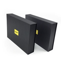 Caja de Regalo de Cartón Rígido con Cierre Magnético de Lujo, Personalizada y Certificada, con Logotipo Estampado en Oro, Materiales Reciclados e Inserto de Esponja