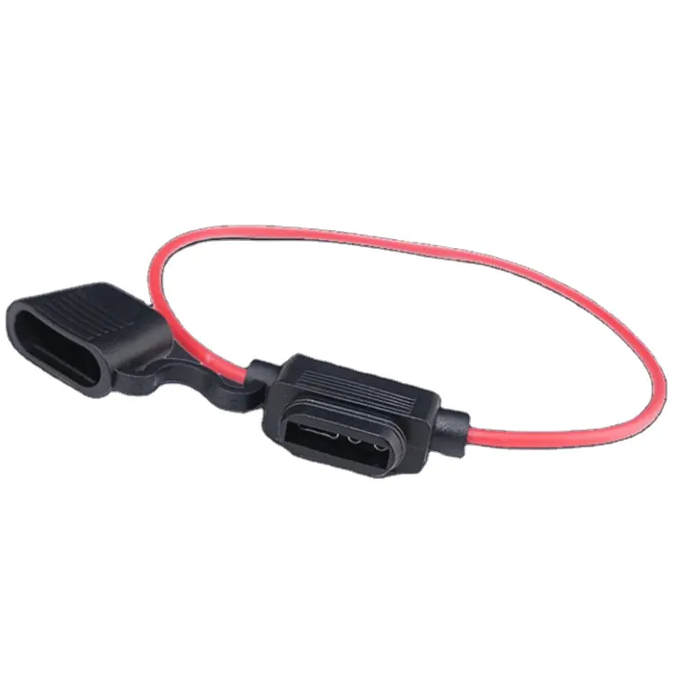 Car fuse holder cable automotive fuse box cable with waterproof cover