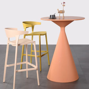 <span class=keywords><strong>Table</strong></span> <span class=keywords><strong>de</strong></span> bar minimaliste d'extérieur, <span class=keywords><strong>balcon</strong></span> <span class=keywords><strong>de</strong></span> maison, imperméable et résistante au soleil, <span class=keywords><strong>petite</strong></span> <span class=keywords><strong>table</strong></span> ronde, <span class=keywords><strong>table</strong></span> haute <span class=keywords><strong>de</strong></span> 112 cm pour bar et café - Product Image 2