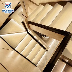 Sunnda-Baldosas <span class=keywords><strong>de</strong></span> porcelana <span class=keywords><strong>para</strong></span> escalones y elevadores, baldosas decorativas <span class=keywords><strong>de</strong></span> mármol con borde rectificado <span class=keywords><strong>de</strong></span> lujo, antideslizantes, <span class=keywords><strong>de</strong></span> cuerpo completo - Product Image 3