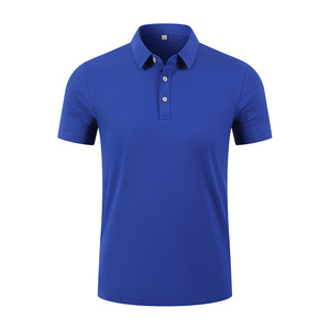 เสื้อยืดโปโลสำหรับผู้ชายเสื้อโปโลพิมพ์ลายขนาดใหญ่พิเศษเสื้อกอล์ฟผ้าฝ้ายเปล่าพิมพ์โลโก้ตามสั่ง - Product Image 5