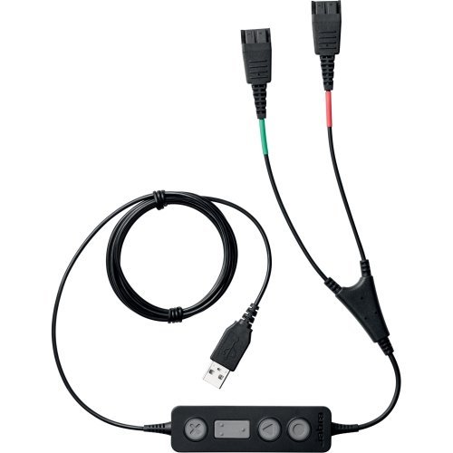 Jabra Link 265 USB/QD Training Cable Headset USB Cable Y-training Cable