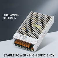 Fuente de Alimentación para Máquinas de Juegos Operadas con Monedas, 120W 12V, Salida Dual, Transformador de Conmutación de 10A