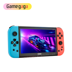 Console de Jeu Portable <span class=keywords><strong>Yo</strong></span> X80, Écran Large 7 Pouces, 20000 Jeux Classiques Intégrés, Console de Jeu Rétro pour Cadeau d'Enfant - Product Image 6