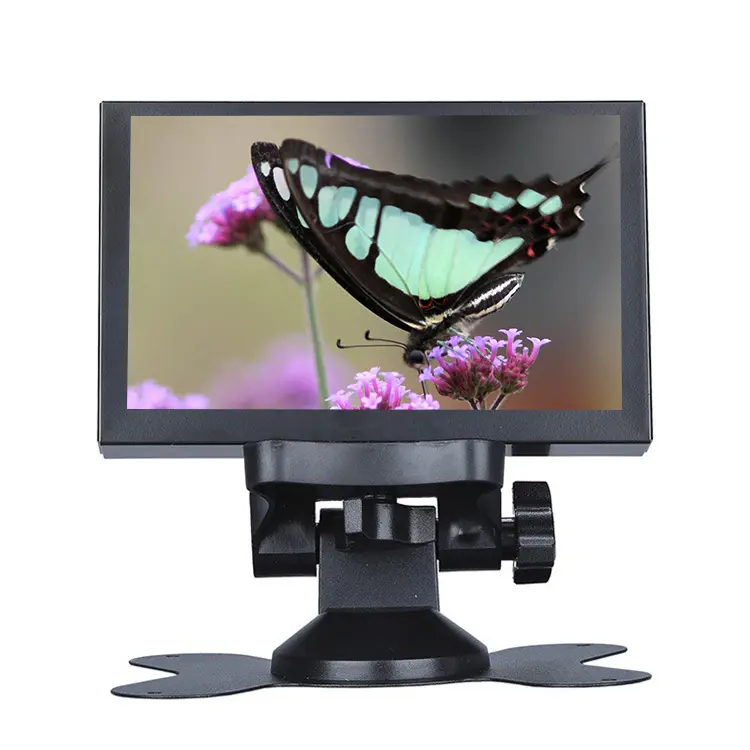 1024*768 Screen 4:3 LED Screen CCTV Monitor 8 Inch Mini LCD BNC Monitor