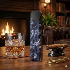 Fashionable Colorful Portable Cigarette <b>Lighter</b> USB Rechargeable Battery <b>Windproof</b> Flameless Design Reusable for Daily - Product Image 4