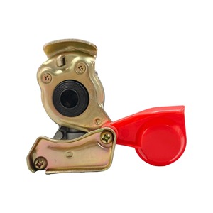 หัวต่อสายลมเบรกแบบนิวเมติกสำหรับรถพ่วงพร้อมซีลยาง NBR - Product Image 1