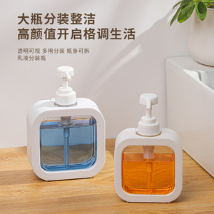 Liquid Soap Dispenser White Pump Head Large Capacity For Hand Soap Dishwashing Liquid Shampoo Body Wash - Product Image 4