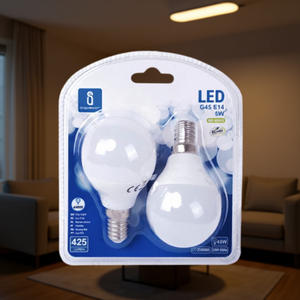 Bombillas LED A5 G45 de bajo consumo, 5W E14 6400K, nuevas, 2 unidades - Product Image 3