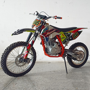 Motocicleta Todoterreno Kcj para Adultos, Motor de Gasolina de 4 Tiempos, Transmisión por Cadena, Motocross, 200-400CC, Velocidad 61-80km/h, Frenos de Disco Delanteros y Traseros - Product Image 3