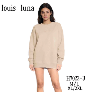 Felpa Oversize Louis Luna H7022-3 M/L XL/2XL Abbigliamento Casual da Donna - Product Image 2