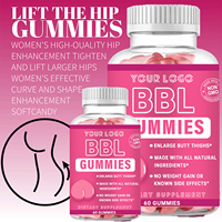 Gummies OEM pour femmes BBL : Vitamines pour l'amélioration et le raffermissement des fesses, lifting des hanches, et amélioration des fesses et des seins