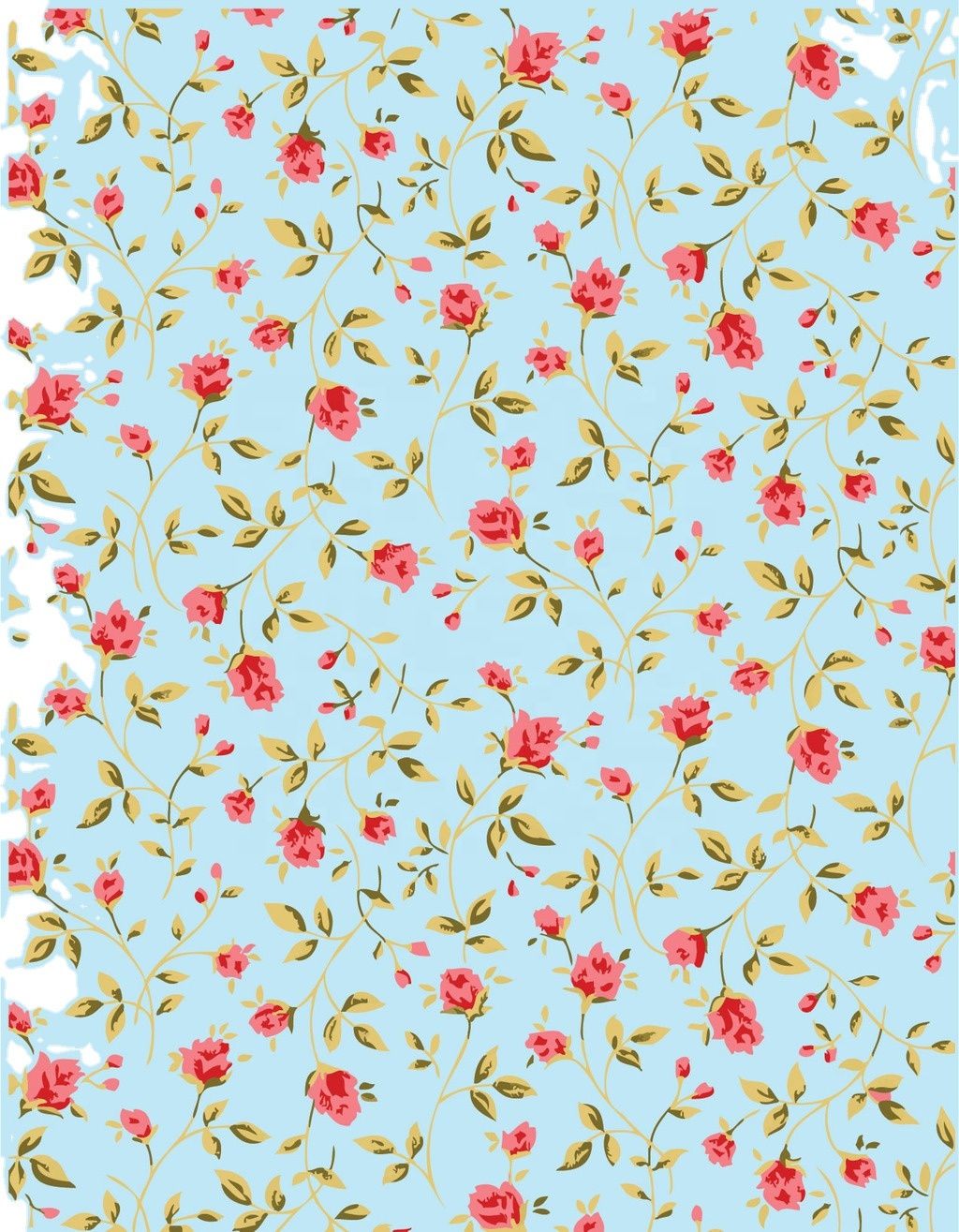 Ткань для кровати из микрофибры 100% полиэстер с дисперсным принтом